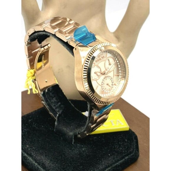 Invicta Women\'s Watch 28346 Angel Rose Gold Tone Stainless Steel 36mm Quartz main image 6